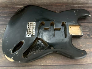 Fender Japón ST-362 Stratocaster Cuerpo Negro Reliquia - Imagen 1 de 15