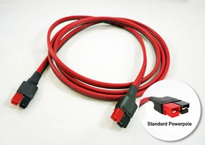 6' Fuß Verlängerungs-Jumper-Kabel passt Anderson Powerpole Sermos-Kabel 12AWG 45AMP - Bild 1 von 3