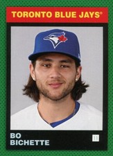 2021 Topps 582 Montgomery Club Set #5 Card #10 BO BICHETTE Blue Jays