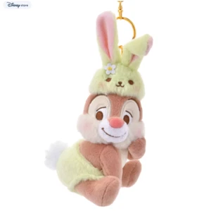 Disney Store japan SPRING STYLE Easter Rabbit Plush keychain Dale - Picture 1 of 5