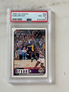 1998-99 Upper Deck Choice - Kobe Bryant #69 PSA 8 Los Angeles Lakers NBA - Bild 1 von 2