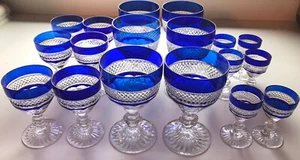 St. Louis French Trianon Pattern Crystal Stemware … Vintage - Picture 1 of 20