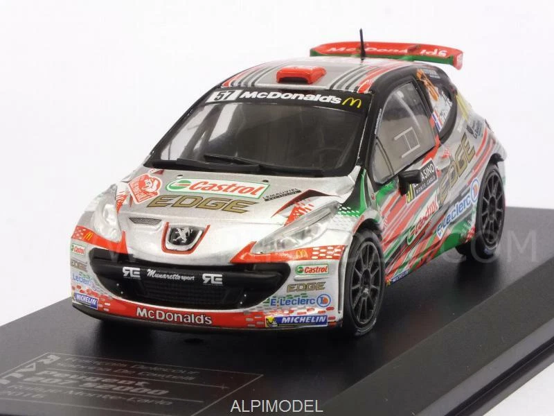 Peugeot 207 S2000 Rally Monte Carlo 2016 Delecour-De Castelli 1:43 IXO DCC16004 - Immagine 1 di 1