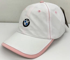 BMW Lifestyle StrapBack Hat Black Automotive OSFA Embroidered LOGO Emblem READ - Picture 1 of 14