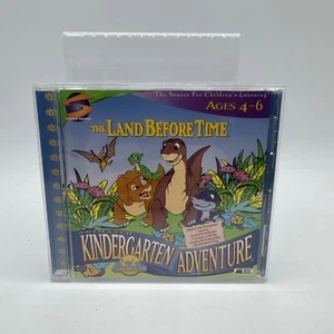 The Land Before Time Kindergarten Adventure PC/Mac CD-ROM 1998 Kids Game 90s - Picture 1 of 4