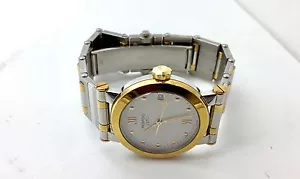 Orologio Movado Vizio Acciaio Inox Oro 18k Bicolore Gioielli Unisex - Foto 1 di 3