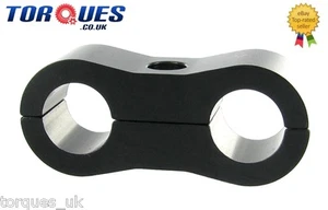 AN -6 (AN6) 11.0mm TEFLON Black Billet Hose Separator - Picture 1 of 1