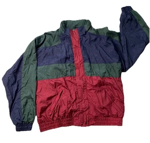 Vintage Thomas E Wilson Windbreaker Men’s Jacket XL y2k 90s Nylon - Picture 1 of 9