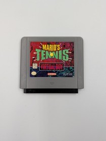 Mario's Tennis (Nintendo Virtual Boy, 1995) CART ONLY