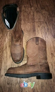 Red Wing 1172 Sz 10 DYNAFORCE® MEN'S WATERPROOF SOFT TOE PULL-ON BOOT Excellent - Imagen 1 de 16