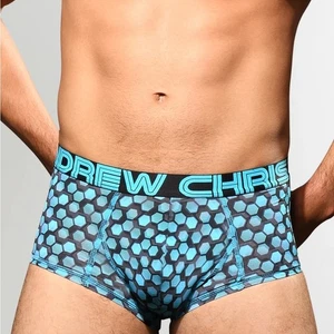 Andrew Christian Vibe Trunk - Blue and Black NWT Size M - Picture 1 of 4