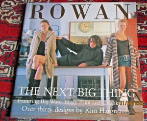 Rowan The Next Big Thing Chunky Collection over 30 Patterns Kim Hargreaves - Picture 1 of 19