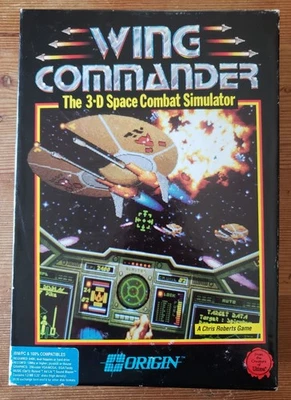 Vintage Wing Commander PC Game 1990 Origin - Image 1 of 4