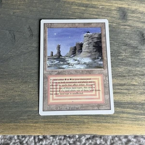 Magic the Gathering Plateau Revised Edition Dual Land Karte RAR Vintage - Bild 1 von 19