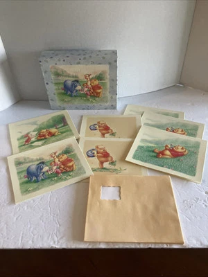 Disney Винни-Пух Дети Любимые Персонажи Примечание Карта Комплект Комплект ЧИТАЙТЕ - Изображение 1 из 4