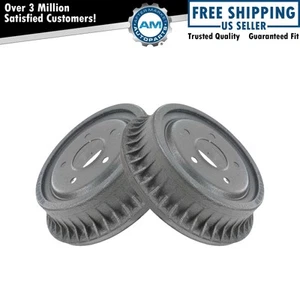 Rear Brake Drum Pair Set Kit LH & RH for Pontiac Chevy GMC Car Pickup Truck SUV - Picture 1 of 5