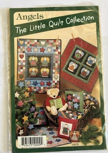 "Angels" The Little Quilt Collection Pattern #LQC9 w 2 Metal Angel Frames UNCUT - Picture 1 of 6