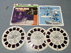 Viewmaster 3 Reels Set- Walt Disney’s Peter Pan- GAF- B 372 FREE SH - Picture 1 of 2