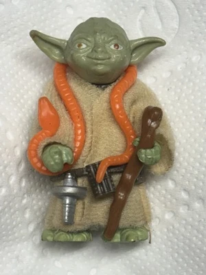 1980 Kenner Star Wars ORIGINAL Light Green Yoda Orange Snake Near Mint COMPLETE - Image 1 of 4