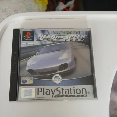 Need for Speed Porsche 2000 PS1 Complete with Manual PAL - Image 1 of 4