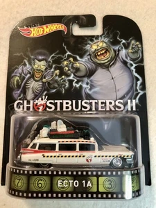Hot Wheels Retro Entertainment Ghostbusters 2 Ecto 1A 2014 - Picture 1 of 8