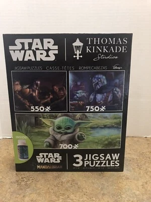 Rompecabezas Thomas Kinkade Studios Star Wars The Mandalorian 3 Foto 1 de 2