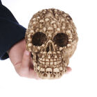 Unique Human Skull Figurine Skeleton Gothic Home Decor