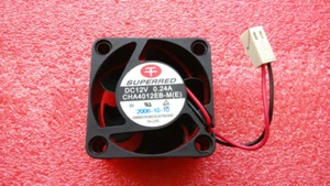 1PC SUPERRED 4020 CHA4012EB-M(E) DC12V 0.24A 4CM 2-wire ball cooling fan - Picture 1 of 2