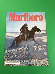 CIGARRILLOS MARLBORO ORIGINAL VINTAGE 1 PÁGINA ANUNCIO IMPRESO ANUNCIO CC8 - Imagen 1 de 1