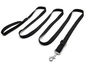 Adjustable Nylon Dog Leash 10 Foot Long Dog Leashes for Medium Large Dogs - Picture 1 of 6