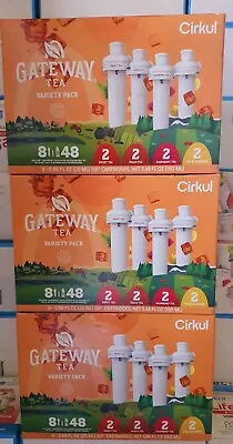 LOT OF 3 Cirkul Life Sip B-Vitamins Gateway Tea Variety Pack Cartridges EXP 5/26