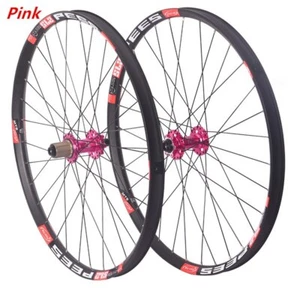 Boost 26 27.5 29" Wheelset Thru Axle Quick Release Mountain Bike Wheels AM or DH - Picture 1 of 30