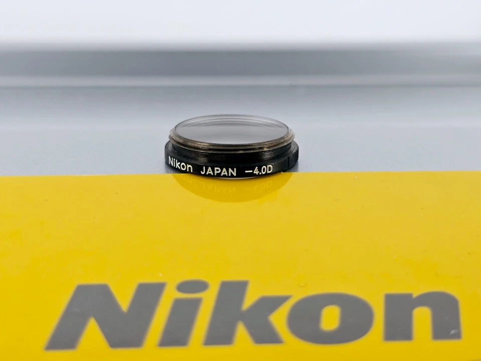 🌸[Casi Como Nuevo] Nikon -4.0 D Lente Corrección Dioptrías Ocular para FE2 FM2/3A Japón Foto 1 de 4