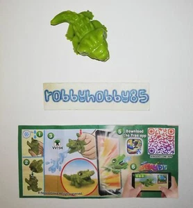 VV194 COCCODRILLO + BPZ KINDER SORPRESA ITALIA 2020/2021 ANIMALI SPRUZZINI - Picture 1 of 1