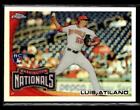 2010 Topps Update #CHR21 Luis Atilano Chrome Rookie Refractors card. rookie card picture