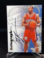 Clarence Weatherspoon | 1997-98 Skybox Premium Autographics Auto Autograph Card