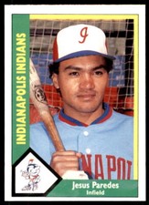 1990 CMC Indianapolis Indians  Jesus Paredes #21
