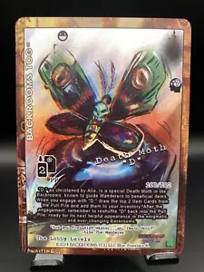 THE BACKROOMS TCG KICKSTARTER HOLO - DEATH MOTH 100/102 - Picture 1 of 3