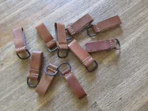 1x portachiavi pala in pelle portafoglio catena wallet chain lanyard rockabilly - Foto 1 di 3