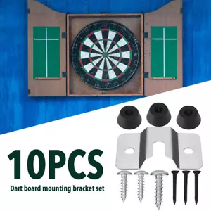 1 Set * Dart Board Bracket Hardware Kit Stainless Steel Dartboard Mounting - Picture 1 of 8