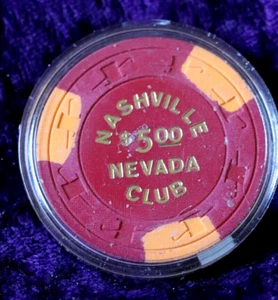 1972 NASHVILLE NEVADA CLUB 2nd issue Mint/ - Picture 1 of 2
