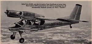 Informe de aeronaves Helio Twin H-500 13/05/2025d - Imagen 1 de 1