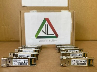 10x Cisco 8Gb Fibre Channel SFP Cisco DS-SFP-FC8G-SW Cisco 10-2418-02 (Inc VAT) - Image 1 of 4