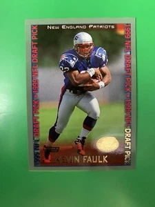 Topps Kevin Faulk 1999 DPK, RC New England Patriots #334 - Imagen 1 de 2