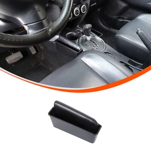 Black Gear Shift Left Side Armrest Storage Box For Mitsubishi ASX 2011-2018 - Picture 1 of 12