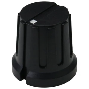 Premium Slot Top Synth Control Knob - 6.4mm Round Hole With Grub Screw - Picture 1 of 3