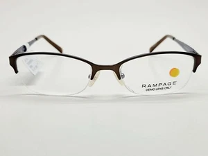 1 Unidad Nuevos Monturas de Gafas Marrones Rampage R174 51-17-135 #459 - Imagen 1 de 12