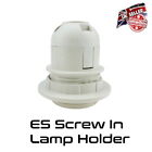 Lamp Holder Table Lamp E27 Large Screw ES Bulb White & Black *UK Supplier*