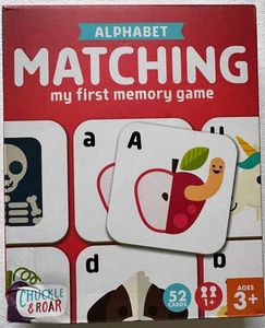 Chuckle & Roar - Matching Game Alphabet - Board Game for Kids 3 and up - Picture 1 of 9