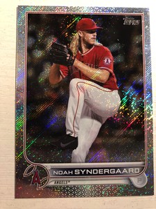 2022 Topps Walmart Factory Foilboard /875 Noah Syndergaard Angels 584